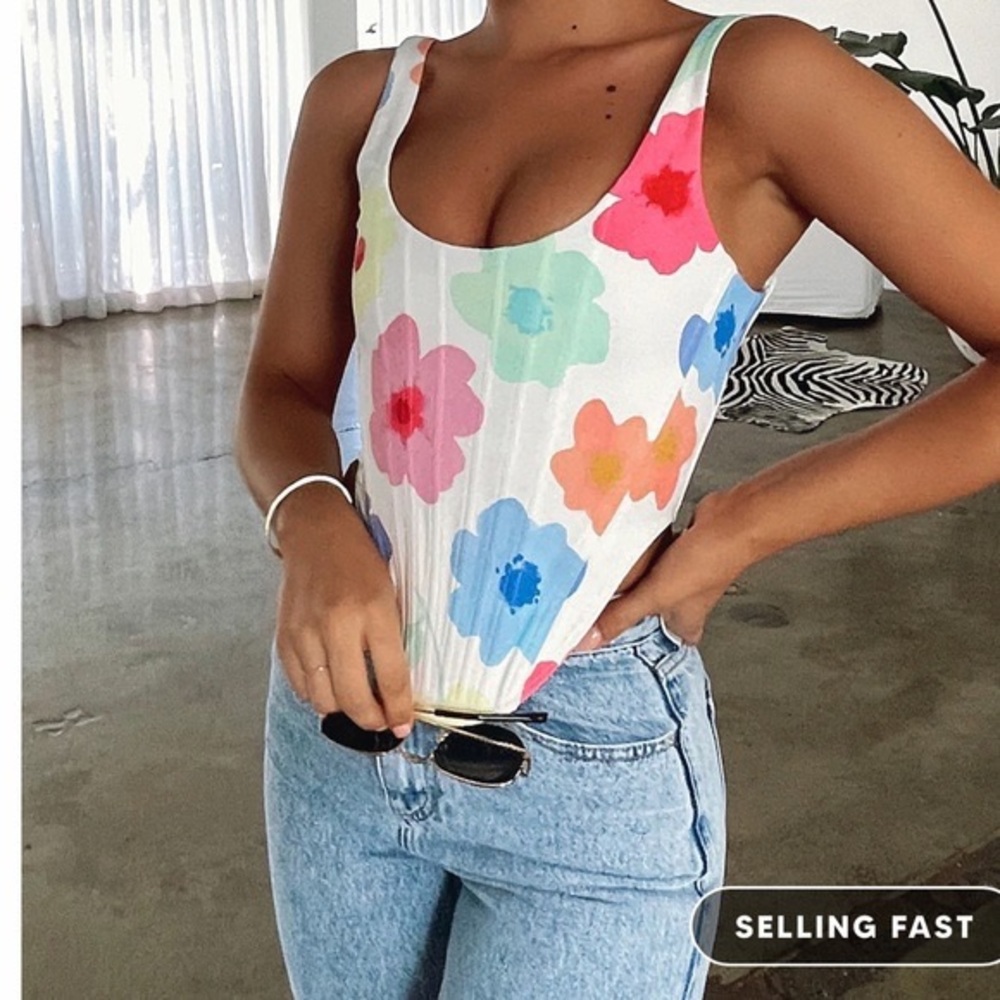 White Fox Boutique Saturday Sun Bustier